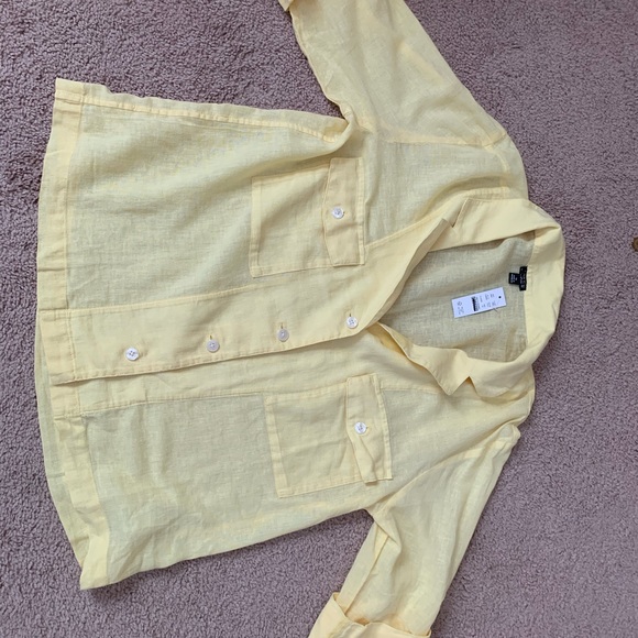 J. Crew Camp-collar shirt in featherweight linen blend - Picture 9 of 10